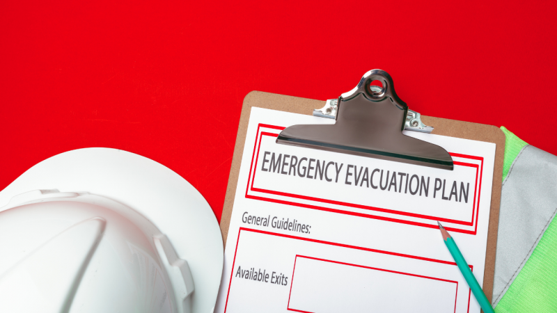 Evacuation Procedures in Construction Environmments