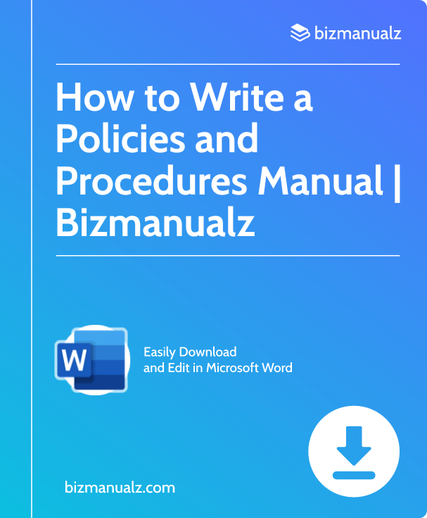 How to Write a Policies and Procedures Manual