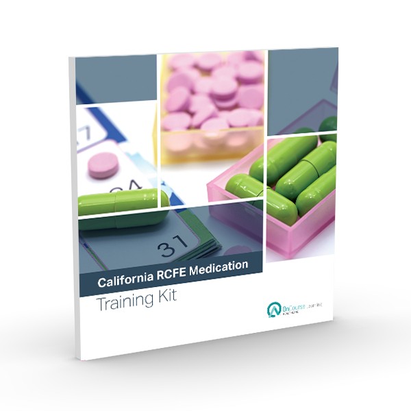California RCFE Medication Training Kit