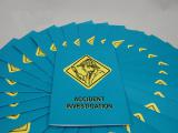 Accident Investigation Employee Booklets