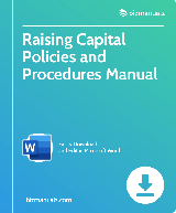 Raising Capital Policies and Procedures Manual 